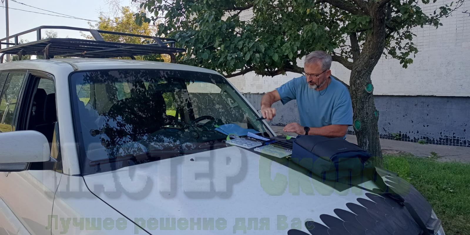 Ремонт сколов на теплой подземной парковке